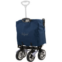 A Roulette Zelsius Chariot De Transport Pliable Avec Toit, Système De Ceinture, Auvent, Chariot à Bras Pour Plage, Outils, Jardin, Gris Chariot Pliable A Roulette Zelsius Chariot De Transport Pliable Avec Toit, Système De Ceinture, Auvent, Chariot à Bras Pour Plage, Outils, Jardin, Gris Chariot Pliable
