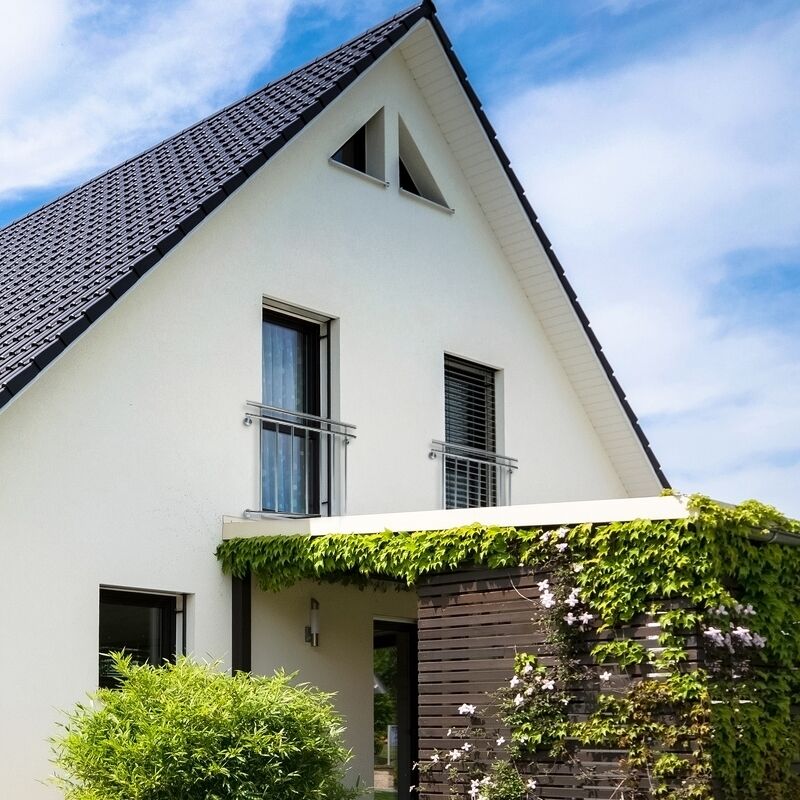 Ringhiera Balcone Francese In Acciaio Inox 90x100cm - Stile Parigino Con 7 Barre Di Sicurezza - Foto 5