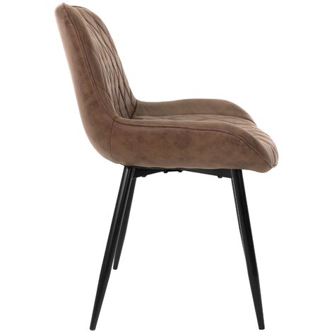 ML-Design Set Di 4 Sedie Per Sala Da Pranzo Rivestimento In Velluto Sedia Da Soggiorno Con Schienale Sedia Imbottita Con Gambe In Metallo Sedia Ergonomica Per Tavolo Da P 81258391