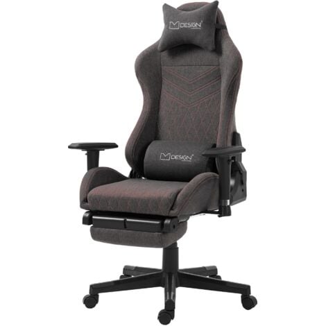 Sedia Gaming Ergonomica - Pelle PU, Blu/Nera, Altezza Regolabile, Braccioli - Foto 3