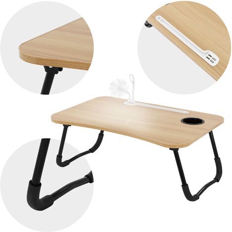 Scrivania per Laptop multifunzionale supporto per Laptop regolabile portatile tavolo da studio scrivania pieghevole per divano letto supporto per tavolo da tè