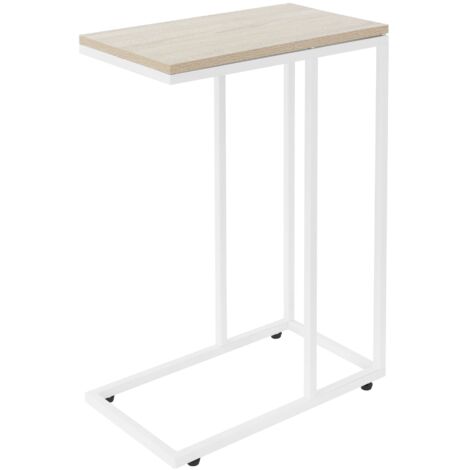 HOMPUS Tavolino A Forma Di Vaso: Comodino Moderno In Magnesia Per Interni/Esterni, Grigio 43x35 Cm