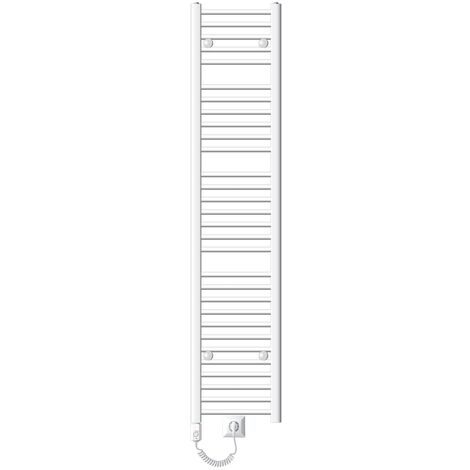 Termoarredo elettrico 920x480 mm termostato bianco - E-Cortina di Lazzarini