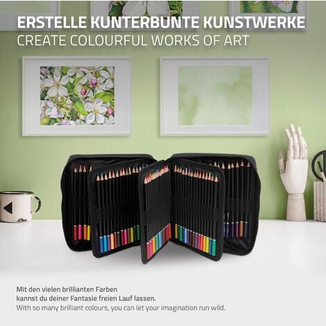 ECD Germany Set di 120 Matite Colorate per Bambini Adulti Artisti Mina  Colorata Set da Disegno