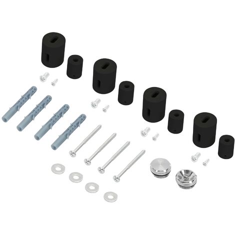 LuxeBath Staffa Per Radiatori Di Design Nero Opaco Per | WhichOne - Foto 14