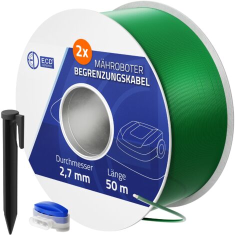 ECD Germany Cavo Perimetrale Per Robot Tosaerba 100 M Con 400 Picchetti ecd-germany-cavo-perimetrale-per-robot-tosaerba-100-m-con-400-picchetti