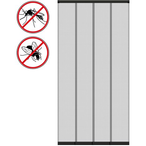 ECD Germany Tenda Zanzariera a Lamelle per Porta Finestra - 100 x