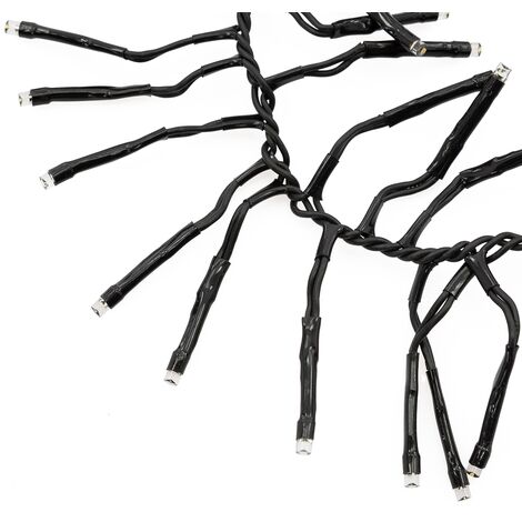 Luci Da Balcone Lights4fun Catena Di 20 Micro LED Bianchi Caldi Con