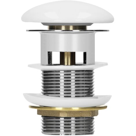 Scarico Lavabo Universale GRIFEMA Con Troppopieno - Cromato, Per Fori Standard - Foto 10