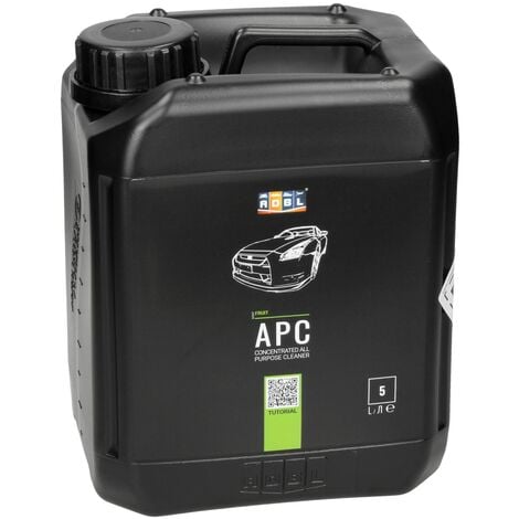 ADBL APC Detergente Universale 5L Concentrato Multicleaner Pulitore  Smacchiatore, Pulizia Interna ed Esterna di Auto e