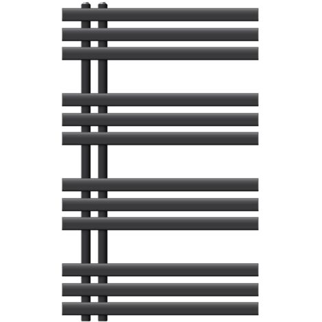 Radiatore Di Design Orizzontale Moderno - Pannello Doppio - Argento - Foto 8