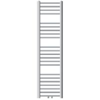 ECD Germany Radiatore Scaldasalviette Sahara - 300 x 1400 mm - Cromato - Dritto con Chiusura Centrale - Radiatore Scaldasalviette Asciugabiancheria 300x1400 mm