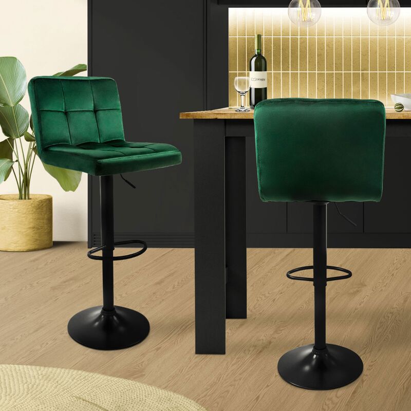 Taburetes de bar/taburetes de bar taburetes altos sillas de cocina de  desayuno sillas de barra de mostrador de patas de metal muebles para el  hogar