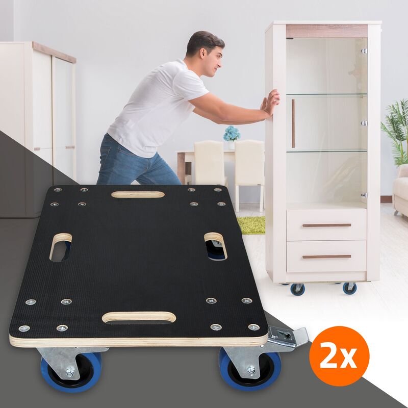 Elevador de muebles de 4 ruedas para servicio pesado, ruedas de rotación de  360, carrito de mudanza de muebles, juego de 4 unidades en almacén del