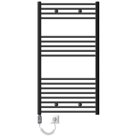 Radiador Toallero Eléctrico ECD - 600x1200mm (Cromo)