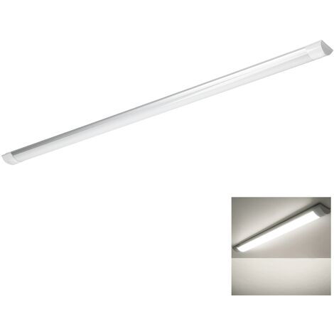 Luz de tubo LED 120cm tubo fluorescente barra de luz de techo listón lámpara 36W