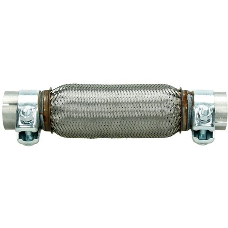 Tubo de escape flexible universal de acero inoxidable de 26 mm x 0,5 m 500  mm