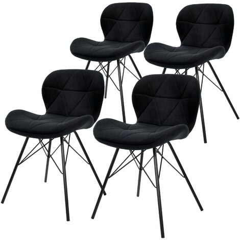 Silla técnica PU negra - 5 tacos - altura de silla 53 - 78 cm