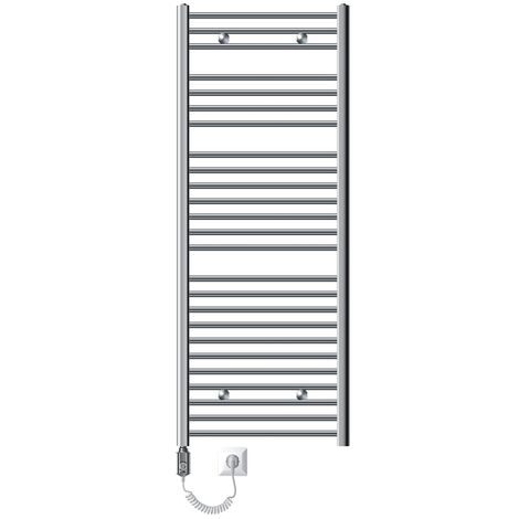 Radiatore Da Bagno Sahara Dritto Cromato Attacco Centrale Calorifero 30 X 180 Cm