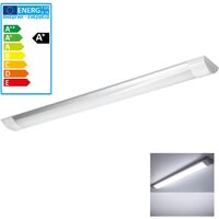 LED luz de tubo lámpara suspendida luz de tubo lineal listón 60cm blanco frío