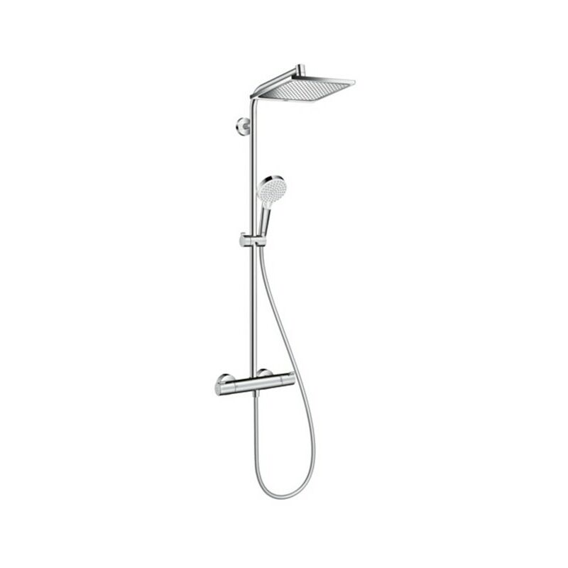 Columna de ducha SHOWERPIPE CROMETTA E240 1 jet 27271000 de Hansgrohe