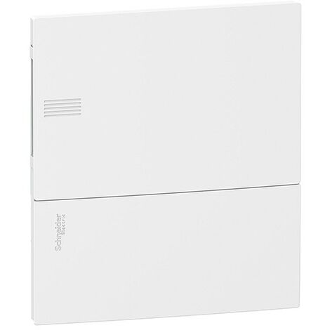 SCHNEIDER MIP20108  Cofre mini PRAGMA empotrable 8 módulos puerta plena