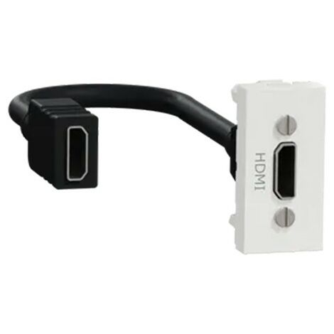 Toma HDMI 1 modulo polar SCHNEIDER NU343018 (1/3)