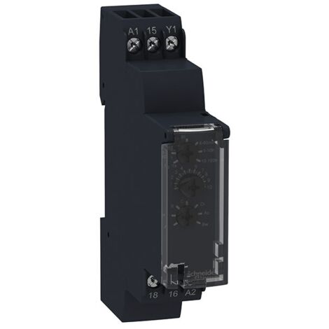 Harmony Time RE17 - Relais Temporisé Modulaire - 1OF - 24Vcc 24 à 240Vca - RE17RMMU