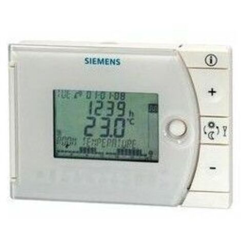 Istruzioni Termostato Termostato Calefaccion Siemens Rde10 Rde10