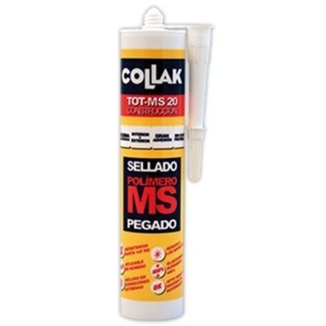 COLLAK 46002  Sellador adhesivo polímero blanco 280ml