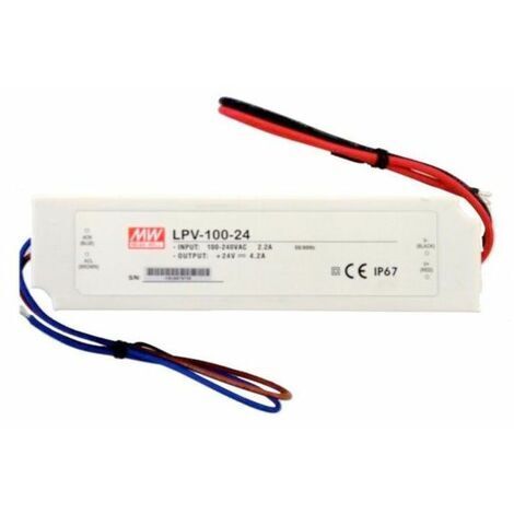 Fuente de alimentación para Led 24V de MeanWell  100W