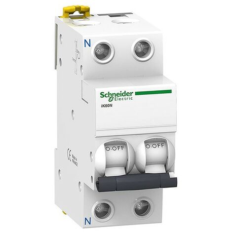 Interruptor automatico magnetotermico - iK60N - 2P  Blanco 40 A