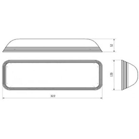 Luminaria Led de emergencia DUNNA LED  no permanente de Normalux  200Lm