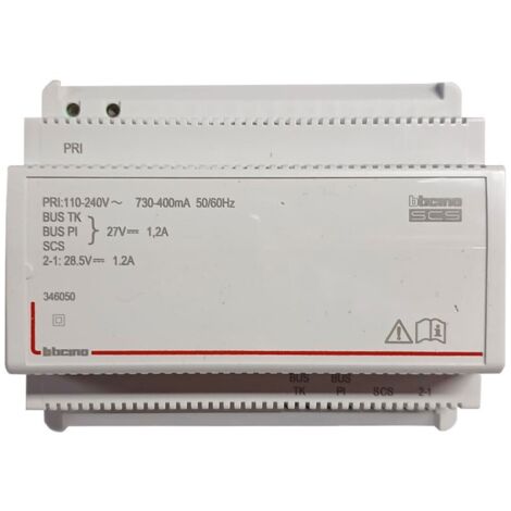 Alimentador compacto 6 módulos DIN 346050 de Tegui