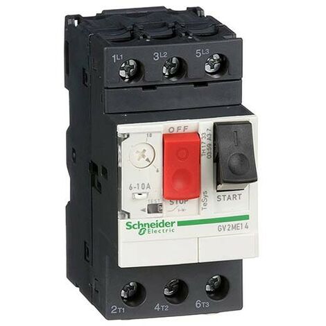 Disjoncteur moteur GV2ME 1,6 à 2,5 A 3P 3d déclencheur magnétothermique  - GV2ME07