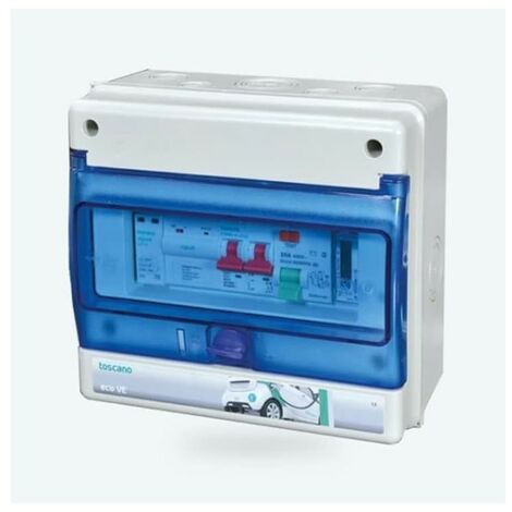 Cuadro de protección recarga vehículo eléctrico ECO-VE-PRO-4P16T15 de Toscano