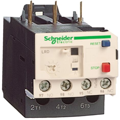 Relais de protection thermique moteur TeSys 1,6 à 2,5 A classe 10A - LRD07