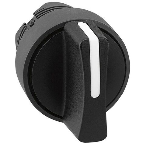 Cabeza selector negra 3 posiciones fijas ZB5AD3 de Schneider