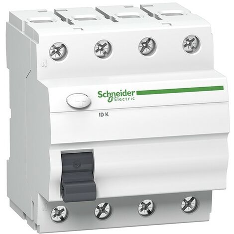 Interruptor diferencial 4P 25A 300mA AC PROFESIONAL Schneider A9Z06425