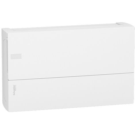 SCHNEIDER MIP10118  Cofre mini PRAGMA superficie 18 módulos puerta plena