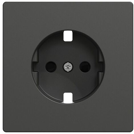 Tapa enchufe D-Life de Schneider Antracita