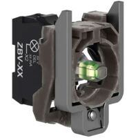 Cuerpo piloto luminoso led 24VCA/CC de Schneider Blanco