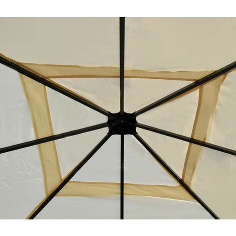 [NEUWERTIG] Ersatzbezug für Dach Pergola Pavillon Calpe 4x4m creme