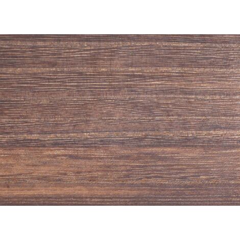 [NEUWERTIG] Wandregal HHG-612, Hängeregal Schweberegal Regal, 4 Regalböden Metall Massiv-Holz Industrial 45x45x11cm dunkelbraun