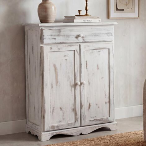 [NEUWERTIG] Kommode Schrank, 78x66x33cm, Shabby-Look, Shabby-Look ...