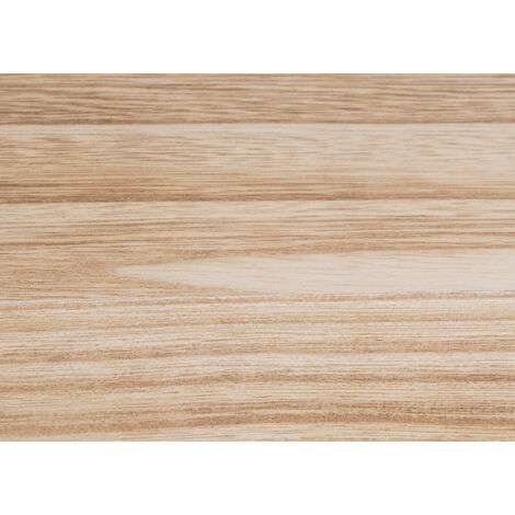 [NEUWERTIG] Wandregal HHG-627, Hängeregal Schweberegal Regal, 3 Regalböden Metall Massiv-Holz Industrial 40x40x13cm natur