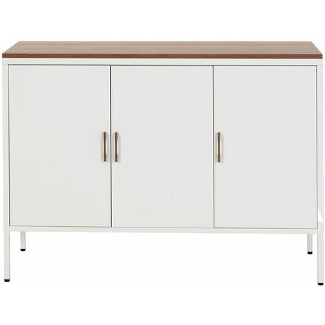 Neuwertig Kommode Hhg Sideboard Schrank Anrichte T Ren Metall