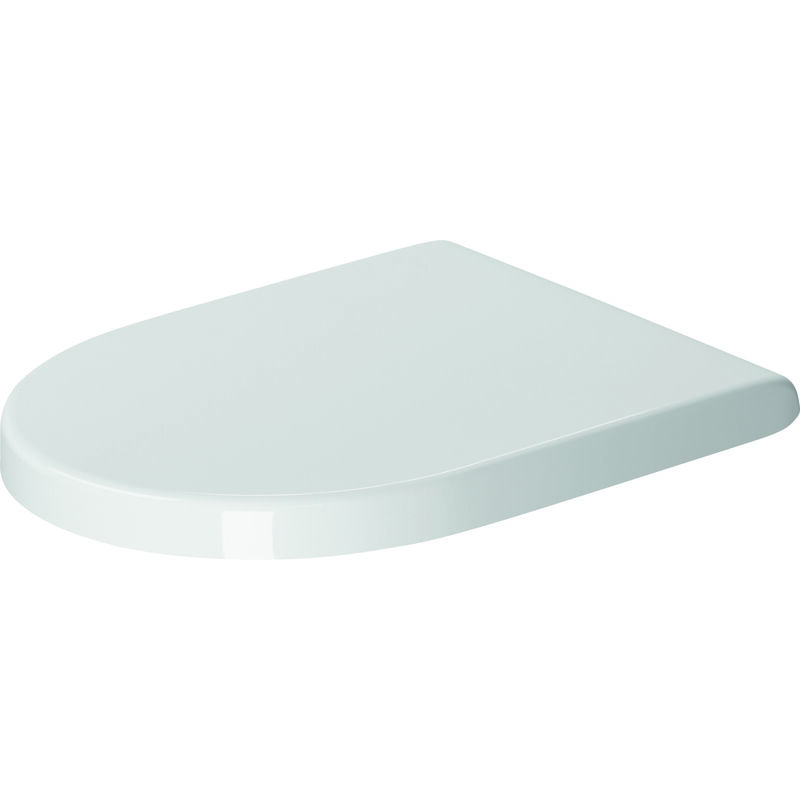 Siège de WC Duravit Starck 3 avec charnières SoftClose acier
