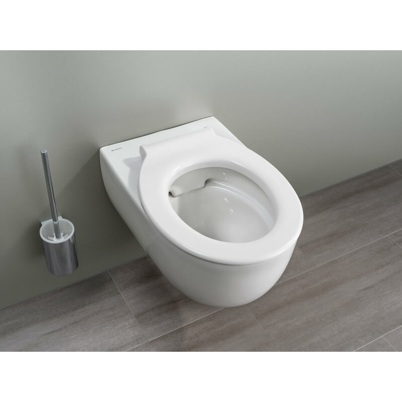 Abattant WC Renova Comfort Blanc , adapté PMR, fixation dessous