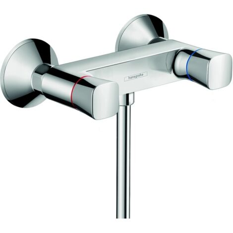 Hansgrohe – Robinet mélangeur de douche – Finition chrome – Débit 17 l/min à 3 bar – Raccord DN15 – Compatible chauffe-eaux instantanés
